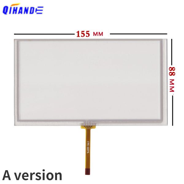 Neu 6,2 Zoll 4wire 155 mm*88 mm Touchscreen für HSD062IDW1 CLAA062LA01 CAR Radio Player Digitizer Panel Glass Touchpad