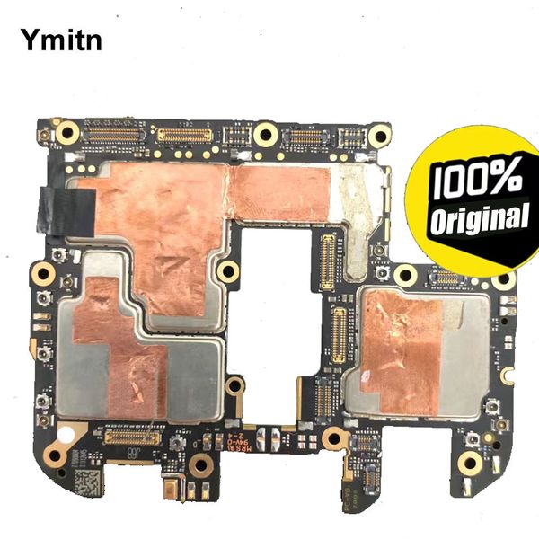 Desbloqueado Ymitn Mobile Hous Housing Painel Electronic placa -mãe Circuits Flex Cable para Nubia Red Magic Redmagic 5S 5G