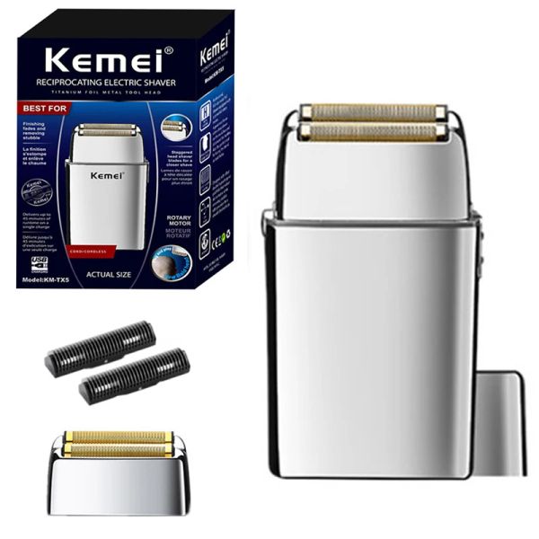 Swevers Kemei All Metal Hair Beard Electric Shaver для мужчин Электрическая бритва.