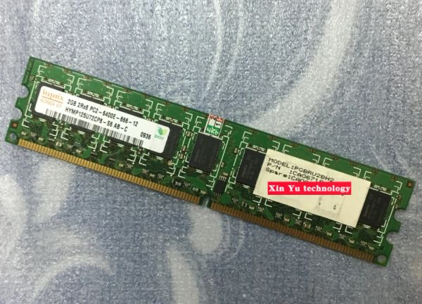 Rams para Hynix 2GB DDR2 800MHz 2G PC26400E 2RX8 Memória do servidor ECC pura RAM 240pin Garantia vitalícia
