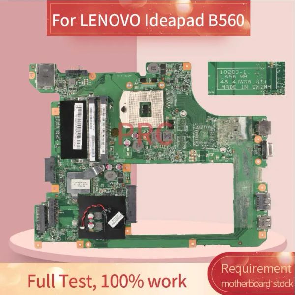 Scheda madre per lenovo IdeaPad B560 Notebook Mainboard 102031 PGA 989 DDR3 Laptop Motherbo