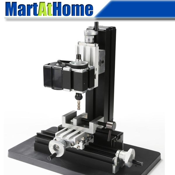 Mini fresatura in metallo da 24 W Z20005M 20000 RPM Supporto verticale/orizzontale/manuale per hobby, educazione scientifica, produzione di modelli