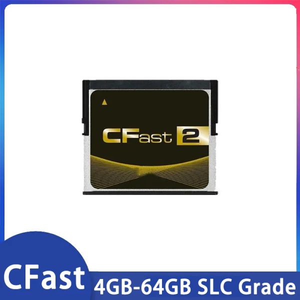 Carte Nuovo marchio Cfast 2 Schede di memoria 4 GB 8 GB 32 GB 64 GB SLC INDUSTRIAL INDUSTRIAL APCFA004G SCHEDA FLASH SCHEDA CAMERATTURE CNC SATA