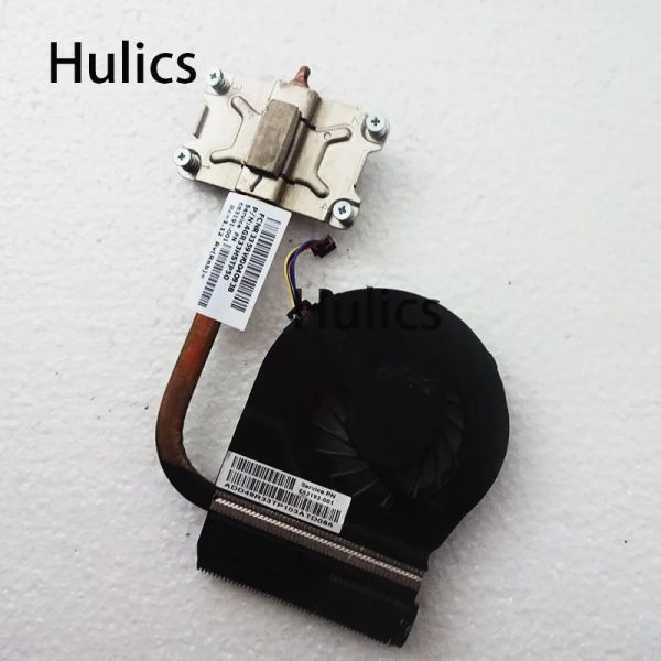 Pads Hulics verwendet Kühler für HP Pavilion G42000 G62000 G72000 CPU -Kühlkühlkörper und Lüfter 683191001 685477001 683193001 Lüfter
