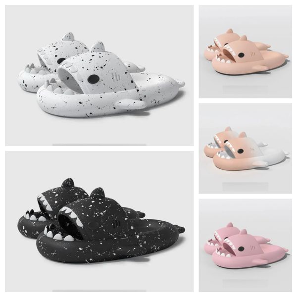 2024 Nuovi scarpe da design di lusso di qualità sandalo Summer Slifors Slides Slides Black Withe Withe Blu spesse Sholed Sholed Men Beam Kids Kids Sandals Flat Flip Flip fluttuanti