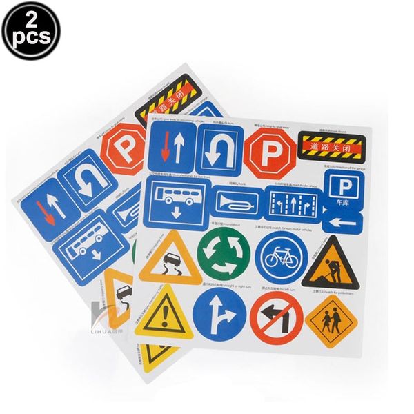 4.8cmx 5M Road Sticker Rolls Diy Travel Sign модель дорожки поезда для детей подарки гонка тематическая вечеринка колеса на день рождения украшения