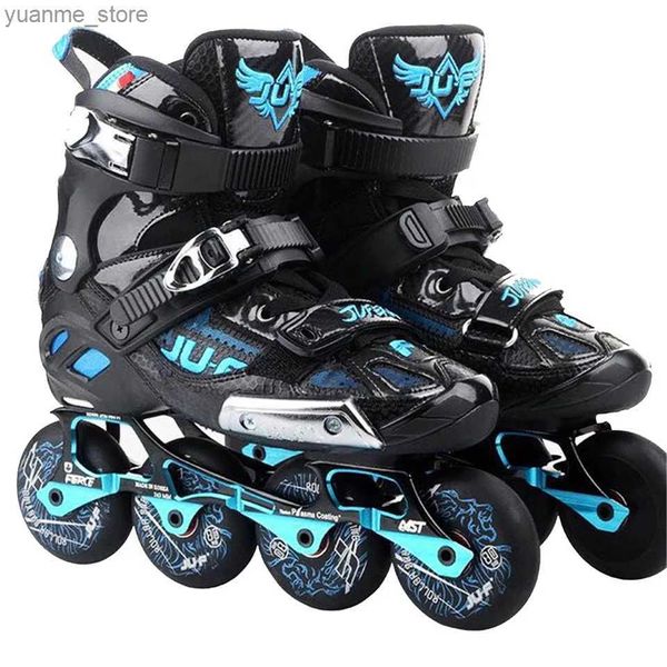 Inline Roller Skates Original War Wolf inline Skates Slalom Schieber freien Skating -Rock -Rahmen Patinen Erwachsene Kinder Rollschuhe gut wie Seba Y240410