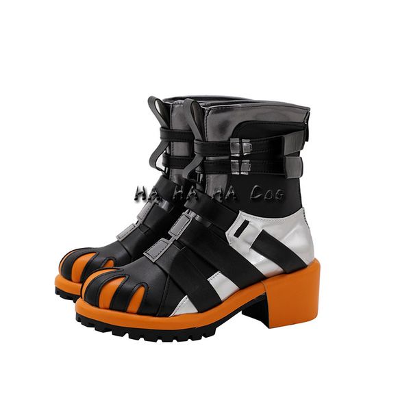 Anime VTuber Alban Knox Cosplay Boots Schuhe Custom Größe Nijisanji VTuber Cosplay Fancy Party Stiefel für Frauen Männer Cosplay -Perücke