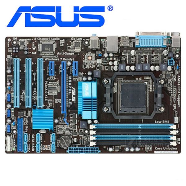 Motherboards ASUS M5A78L LE Motherboard Socket AM3/AM3+ DDR3 32 GB für AMD 760G M5A78L LE Desktop Mainboard Systemboard SATA II PCIE X16 verwendet