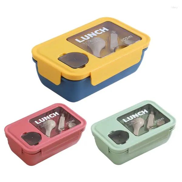 Dink Stove per il pranzo per bambini con coperchio e posate multifunzionale design design bento box per casa