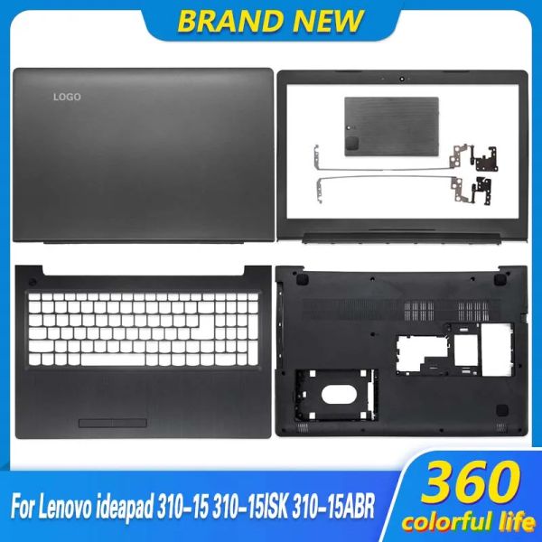 Casos novos para Lenovo Ideapad 310 31015 31015IKB 31015isk 31015ABR Case laptop LCD Tampa traseira/moldura frontal/Palmrest/Bottom Case 15.6