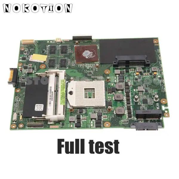 Placa -mãe Nokotion K52JR Placa principal Rev 2.0 para asus A52J x52J K52J K52JR K52JE K52JU K52JB Laptop Motherboard DDR3 512MB GPU