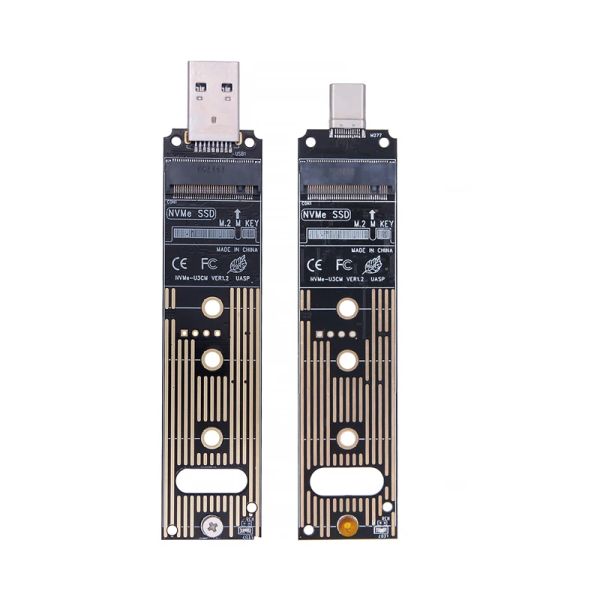 Корпус M2 Adapter Adapter NVME в корпусе M.2 до USB3.1. Случай для NVME PCIE M КЛЮЧ 2230/2242/2260/2280 SSD NVME TO USB TYPEA/TYPEC CUNVERTER