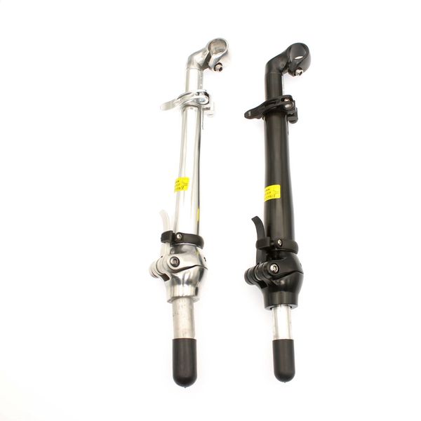 Gambo del manubrio di scooter elettrico 22,2/25,4 mm*380 mm pieghevole per bici eletrica bici per biciclette Eletrica Accessori per bici in lega in lega in lega di alluminio