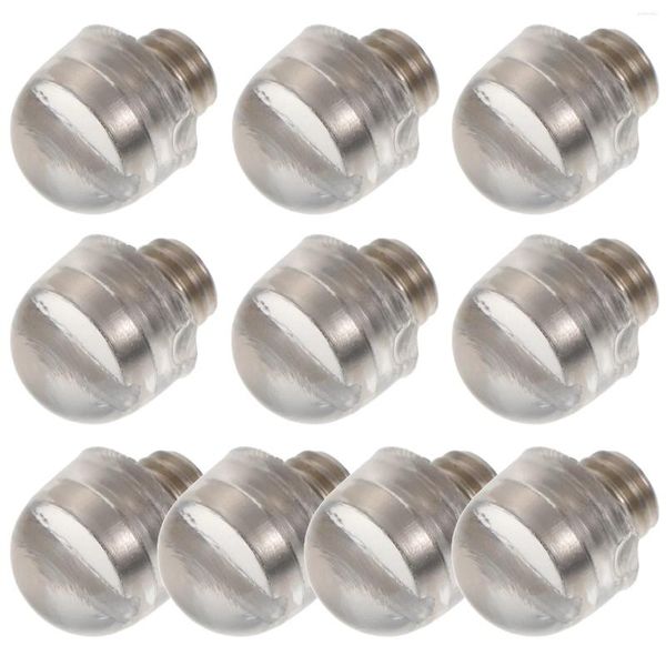 Vestuário para cães 10 pcs tesouras silenciadores práticos Bumpers principais para silenciadores de acessórios eliminando o som de metal de metal