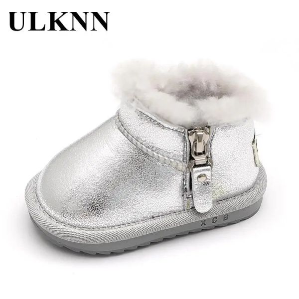 Stivali per bambini stivali caldi taglia 1625 stivali da neve in velluto per bambini caldi scarpe da bambino di gril gril