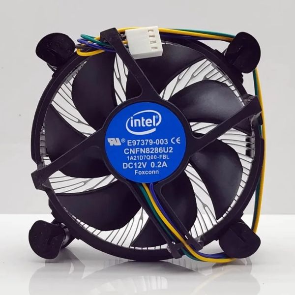 Pads Новый вентилятор CPU Cooler для Intel 12V 0,2A i5 i7 4790 вентилятор E97379003 Охлаждающий вентилятор