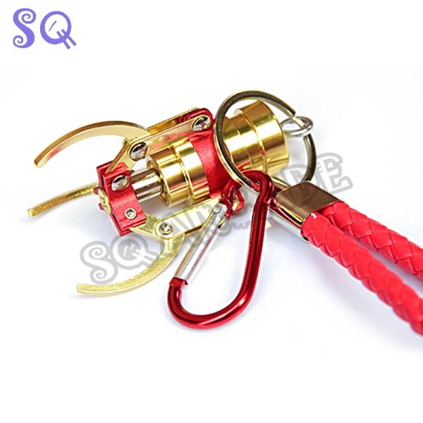 Máquina de guindaste de 65 mm Gold Gold Plated Mini Claw Vinging Diy Toy Game for Coin Operated Doll Machine Game Prêmio