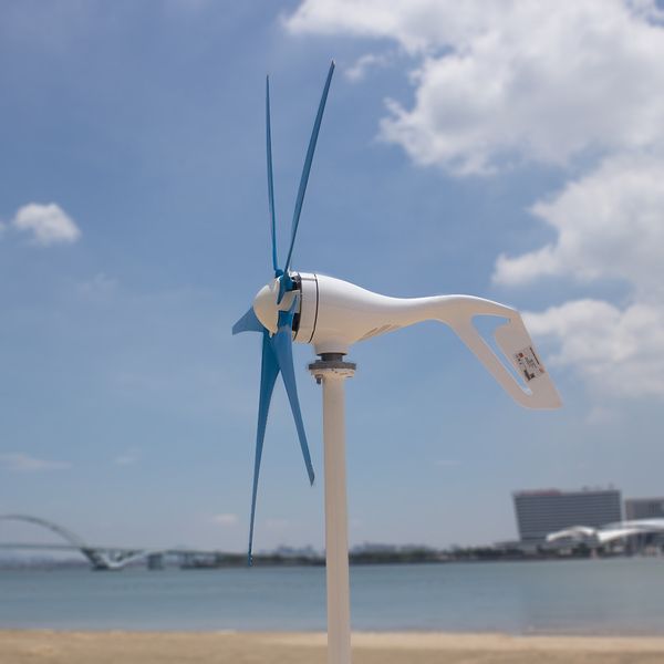 Generatore di turbine eoliche di alta qualità da 400 W Mini Mini a vento Controller a vento Generatore di carica di carica terrestre
