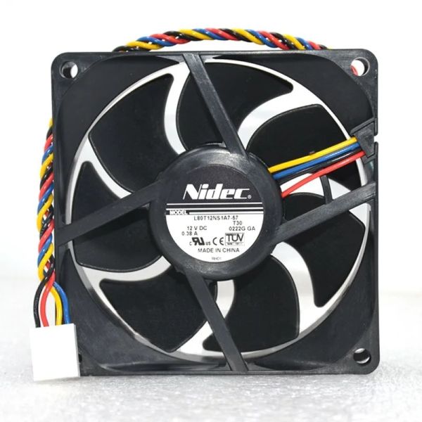 Kühlung Originalauthentisch NIDEC L80T12NS1A757 8025 DC12V 0.38A 80*80*25 mm 8 cm 4 Linie PWM Chassis Cooling Lüfter