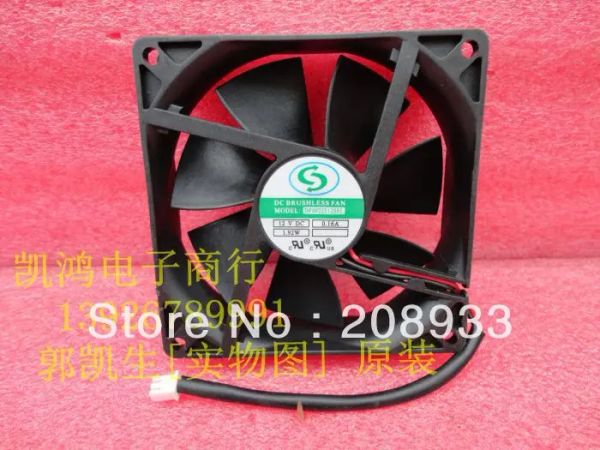 Pedler Sessiz DF0922512SEL 12V 0.16A 9225 9cm 9 cm şasi fan