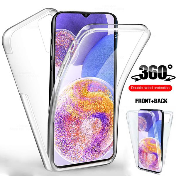 SUMSUNG A23 4G Fronte posteriore 360 ﾰ Custodia a copertura completa per Samsung Galaxy A23 6.6 