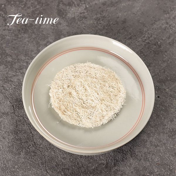 Glassa di cenere di cenere antico ceramica cuscinetto vassoio fatto a doppia linea fatta a mano piccolo tavolo da tè a secco tavolo da tè a tazza da tè vassoio