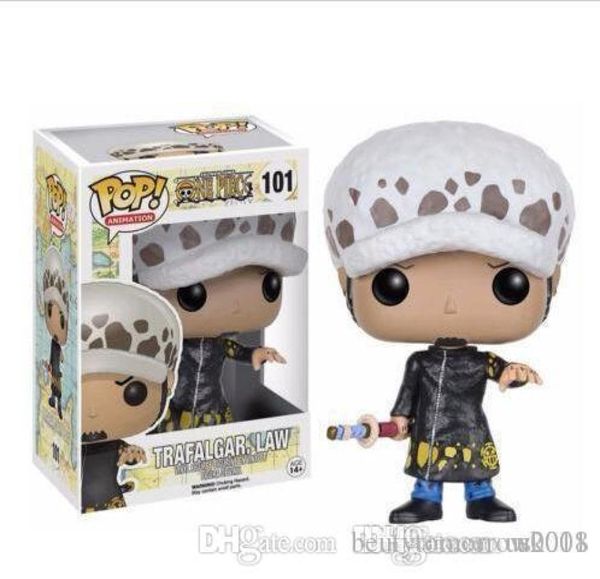 China Beauty Anime: One Piece Trafalgar Law Action figure in vinile con scatola T167 ULAR TOY5341195