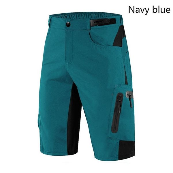 Novos shorts homens reflexivos de ciclismo de ciclismo respirável solto encaixe de bicicleta de bicicleta shorts de mountain bike motocross calças curtas