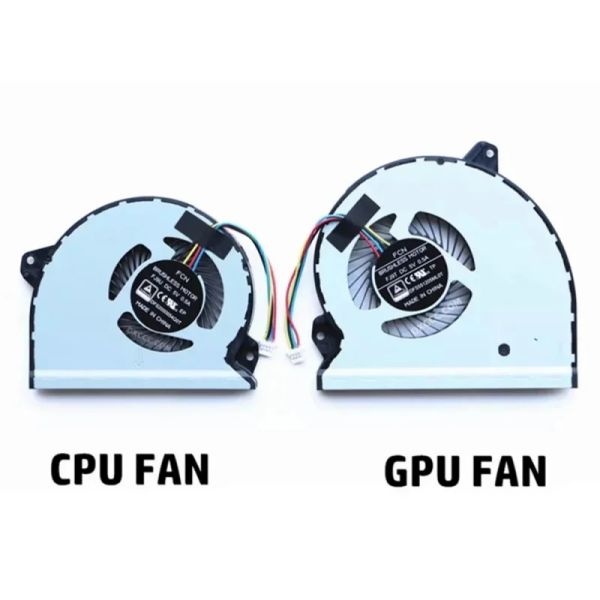 PADS 5V Notebook PC Fan Cooler Laptop CPU GPU FANTES DE REFRIGENÇÃO PARA ASUS ROG STRIX GL702VM GL702 V FCN FJ9U FJ9T PROCESSOR DE COMPUTADOR FANTAS