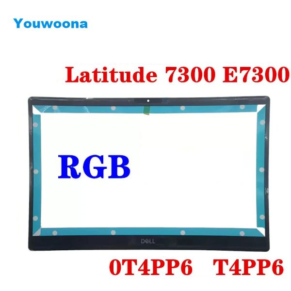 Frames Neue Original -Laptop -Ersatz -LCD -Frontrahmen für Dell Latitude 7300 E7300 0T4PP6 T4PP6 RGB