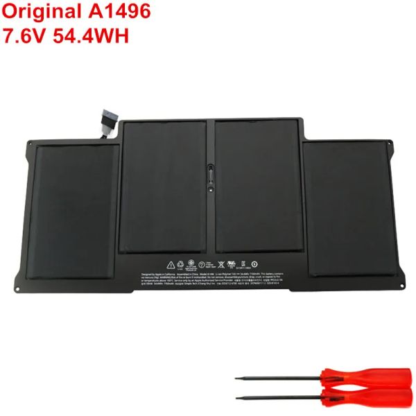 Батареи 7,6 В 54,4WH Новая подлинная оригинальная батарея для ноутбука A1496 для Apple MacBook Air 13 