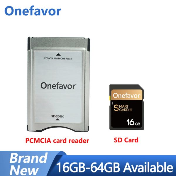 Cartões OneFavor Professional SDHC Memory Card 64GB 32GB 16GB SD Card C10 High Speed 90MB/S para câmera Canon Nikon com adaptador PCMCIA