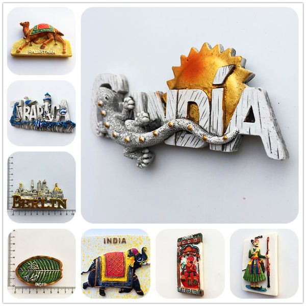 Índia Britainfridge Magnet Turista Sovenir Israel Cantabria Travel Gifts