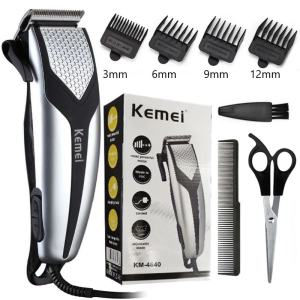 TRIMMERS KEMEI PROFESSIONALE BARBERS MOSTRA CHIUPPI CAPPELLI ELETTRICI ELETTRICI TRIMMER CAPELLI CAPELLA CAPPELLA CAPPELLA CAPPELLA CORSO KM4640