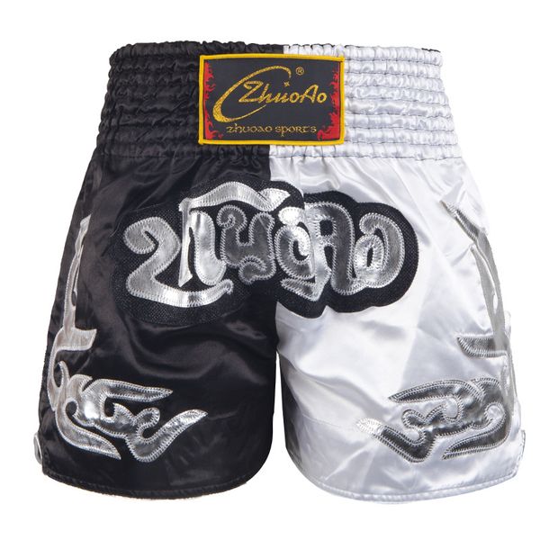 Shorts Crianças tailandesas de boxe curto Crianças calças Muay Thai Mulheres MMA MMA GIRLA BOIXING SHORTS PARA GRAPAÇÃO DE MENINO