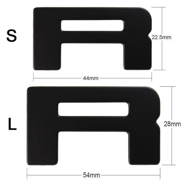 Per Ford Ranger 2015-2021 Grille Top Logo Lettera Grill Ranger 3D Emblema Originale Dimensione ASSORE ABS con stile Chromium Styling