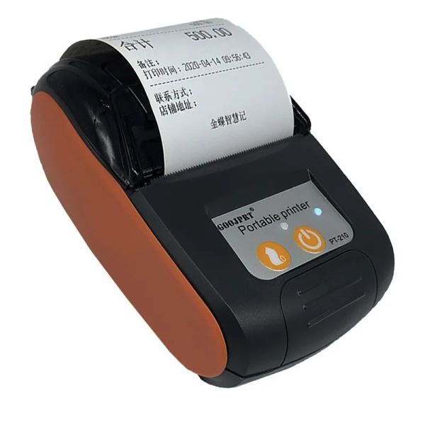 Drucker Goojprt Pt210 kleines Ticketschild tragbarer Handheld Haushalt Taschenfoto Lieferliste drahtloser Mini Bluetooth Thermaldrucker