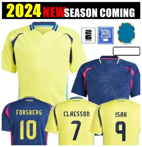 2024 Schweden Ibrahimovic Fußballtrikot