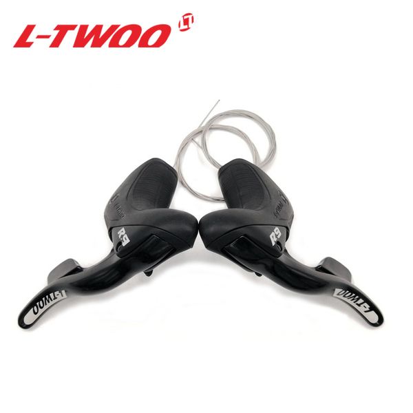 LTWOO Road Bike Brems Shifter RX/R9/R7/R5/R3/R2 24/22/20/18/16 Geschwindigkeit kompatibler Shimano Sti Bremsschichthebel hinter der Senkleurur