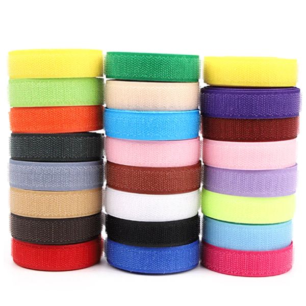 5 cm Breite Hoop und Loop Kein Kleber Hakenschleife Befestigungsband Nähe Magie Tape Sticker Gurt Couture Cloding Schuh