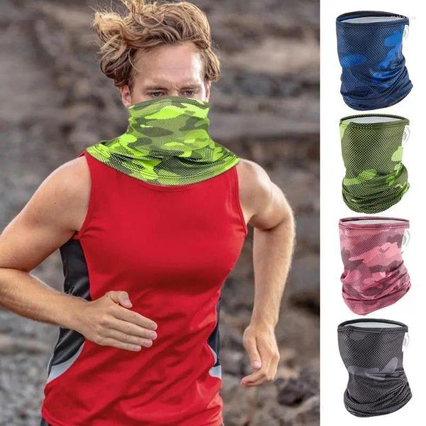 Motosiklet Kaskları Boyun Gaiter Masque Koruma Binicilik Yaz Bisiklet Yüzü Kapak Maskesi Nefes Bandana