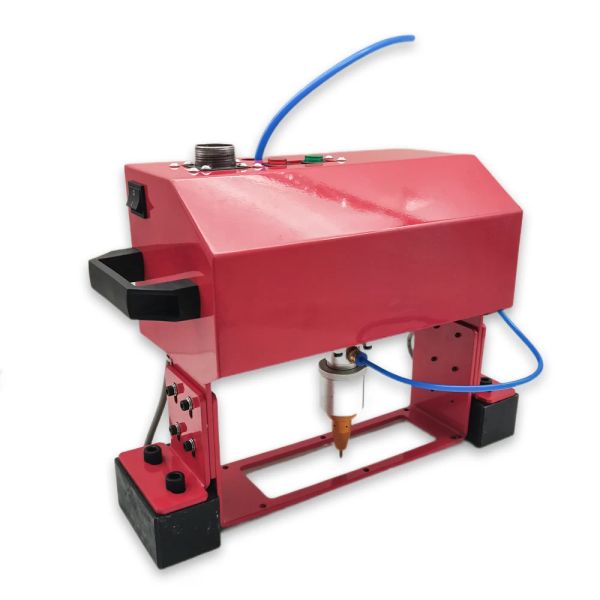 220 V/110 V tragbarer Metall Pneumatic Dot Peen -Markierungsmaschine für Vin Code (140*40 mm) Rahmenmarkierungsmaschine Chassis Nmber