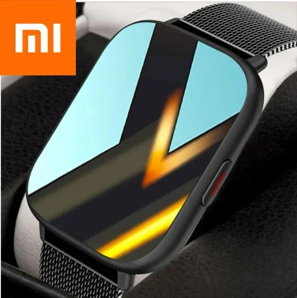 Relógios Xiaomi Novo 1,85 polegada Smart relógio Men Temperatura corporal Tela de toque completo Smartwatch Mulheres precisas Monitor de oxigênio Relógio PK P8