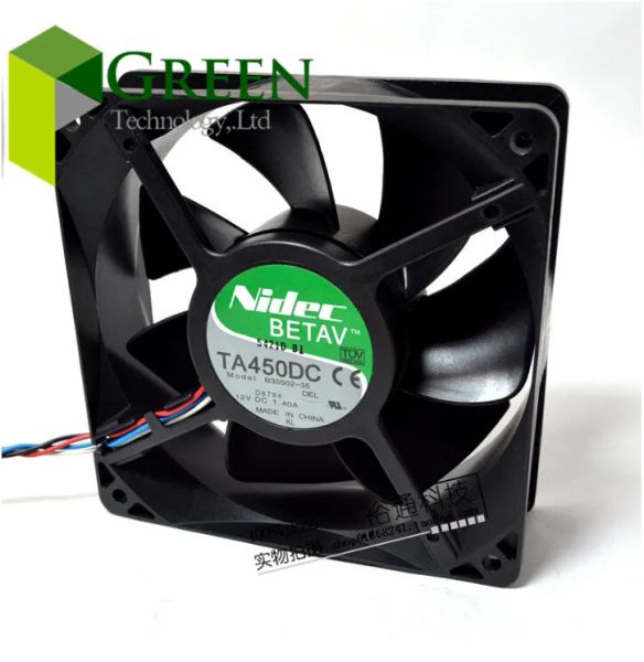 Soğutma Orijinal NIDEC 12V 1.4A 12038 12CM D8794 PWM Kontrolör Fan TA450DC B3550235 WITN 4 HAT