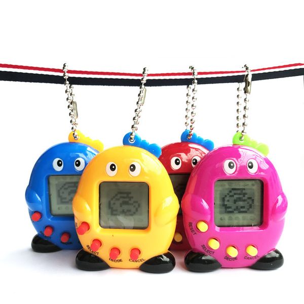 Pets Toys Presente de Natal Educacional Engraçado 90 dos anos 90 Virtual Virtual Cyber Pet Toy Tamagotchi Pets Electronic Becue 1pcs