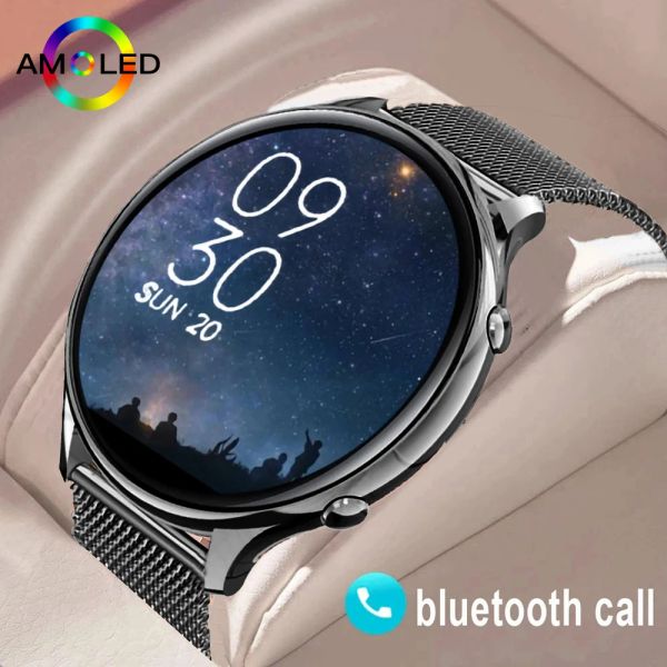 RELISTA NOVA SMART ASSISTIR MULHERES PARA SAMSUNG 1.39 '' IPS Exibir chamadas de voz Monitoramento de saúde 70 Modos esportivos homens Men Waterproof Smart Watch