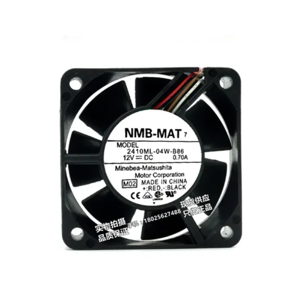 Охлаждение OriginalMat 2410ML04WB86 12V 0,70A 6CM 4LIN