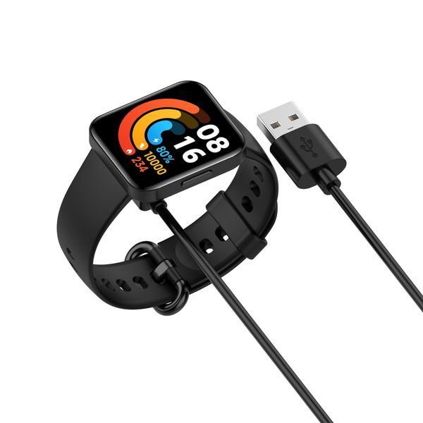 1M USB -зарядка кабеля для Xiaomi Redmi Watch 2/2 Lite/3 шнур данных зарядного устройства для Xiaomi Band7 Pro Smart Wwatch Magnetic Зарядка дока