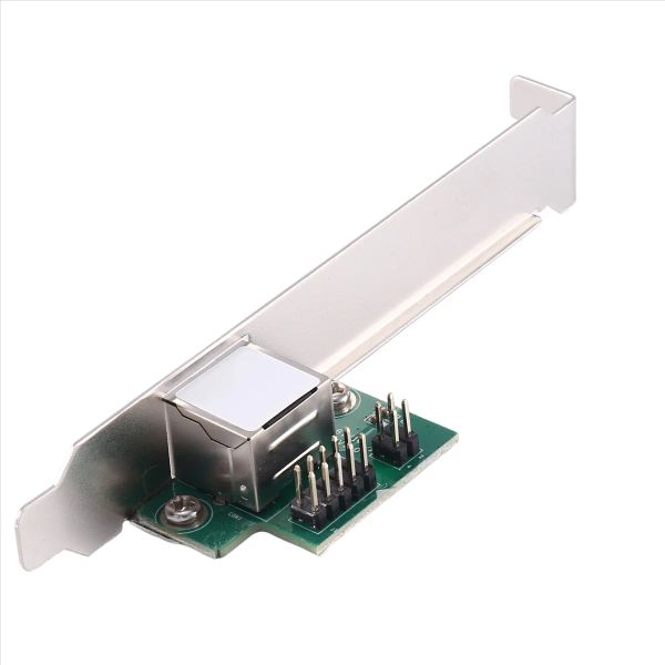 Carte 2,5 g Baset Gigabit Adattatore di rete I225 CHIP 2500MBPS M.2 B/M Chiave per scheda Ethernet da 2,5 GB PCIe RJ45 Controller LAN